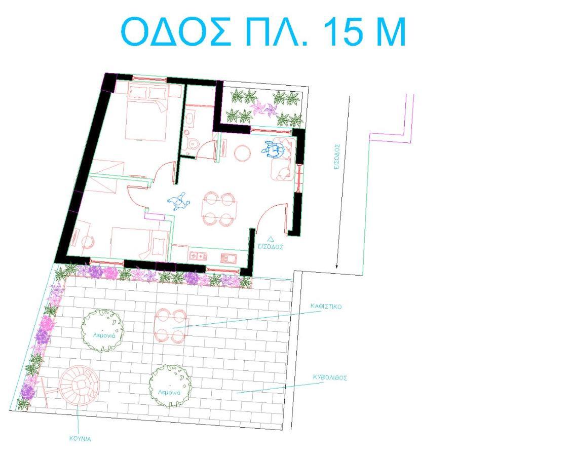 Lemon Garden Stylish Private Apartment Kalamata Exterior photo