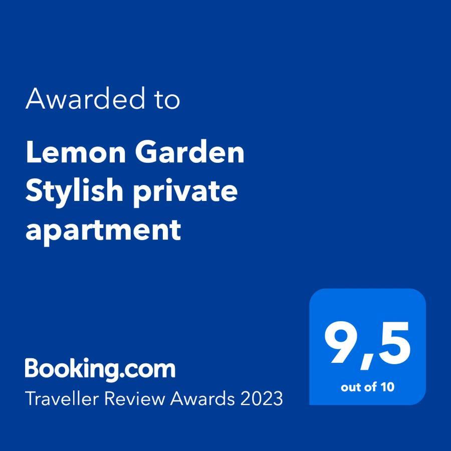 Lemon Garden Stylish Private Apartment Kalamata Exterior photo